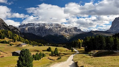 Auf dem Rückweg nach St. Christina