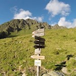 Von der Stin-Alm ist die Tschiffernaun Alm nicht mehr fern