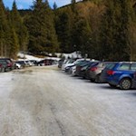 Wanderparkplatz oberhalb des Mudlerhofes