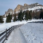 Auf dem Spazierweg Nr. 6 zum Karerpass