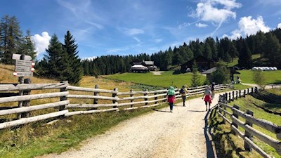 Wandern auf der Rodenecker Alm