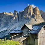 Idillio montano al passo Gardena