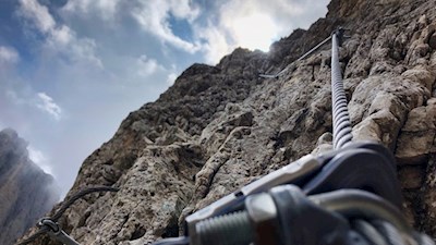 Klettersteig Plattkofel