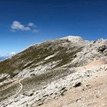 Blick auf den Kleinen Peitler