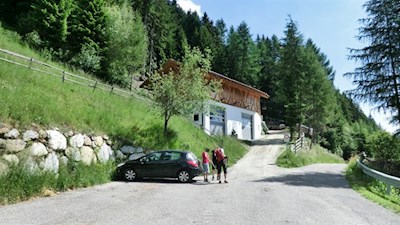 Parknischen oberhalb des Wieser-Hofes
