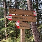 Auf dem Rückweg von Amaten lohnt ein Abstecher zum nahen Aufhofner Kofel