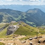 Wanderweg zum Rifugio Torre di Pisa 
