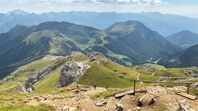 Wanderweg zum Rifugio Torre di Pisa 
