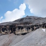 Am Fuße des wuchtigen Boe zur Boehütte