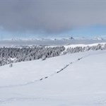 Bereits während des Anstiegs zu den Stoanernen Mandln öffnen sich schöne Ausblicke