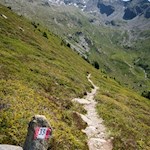 Der Weg Nr. 33 führt auf den Pojenspitz