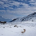 Auf verschneiten, gemächlich ansteigenden Wegen zum Totenkirchl