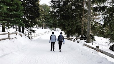 Winterwandern auf der Villanderer Alm