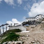 Kölner Hütte am Rande des Rosengarten