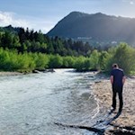 An den Ufern des Mareiter Baches lässt es sich wunderbar entspannen