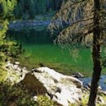 Il Grande Lago Ghiacciato in autunno