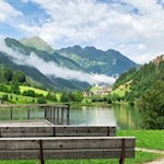 Am Ostufer des Mühlwalder Stausees