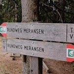 Der Rundweg Meransen ist gut ausgeschildert