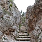 Auf dem Weg Nr. 17 zur Silvesterscharte