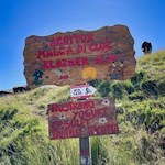 Die Malga di Cloz lockt mit eigenem Käse, Butter und Joghurt 