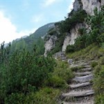 Im steten Anstieg auf den Monte Piano