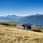 Bereits während des Anstiegs auf das Terner Jöchl öffnen sich schöne Ausblicke