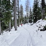 Winterwanderung Karersee