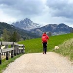 Wandern mit Hund auf dem Tru do l’ega