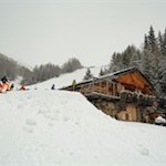 Auch im Winter erfährt die Bacherhütte regen Zustrom