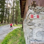 Auf dem Weg Nr. 23 zum Großstahlhof