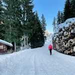 Winterwanderung zur Messnerjoch Hütte