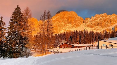 Frommer Alm im Winter