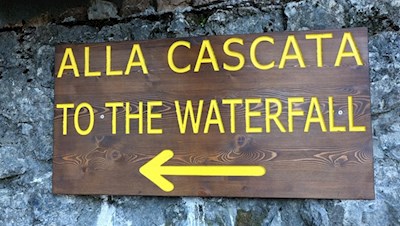 To the waterfalls of Varone