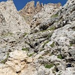 Über seilgesicherte Felspassagen durch das Bärenloch