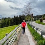 Auf dem Rückweg nach Oberbozen