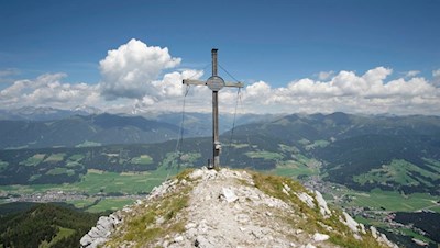 Gipfelkreuz Sarlkofel