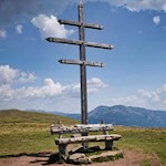 Wetterkreuz auf dem Kreuzjoch