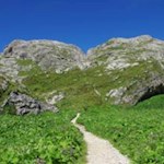 Auf dem Weg zwischen Zsigmondy- und Büllelejochhütte