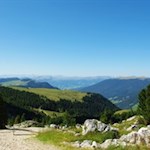 Unterwegs erschließen sich traumverlorene Ausblicke