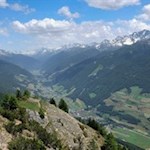 Vom Gipfel des Wolfskofel schweift unser Blick bis ins hinterste Ahrntal