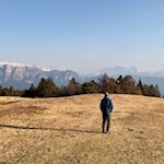 Vor malerischem Dolomitenpanorama zurück nach Tann