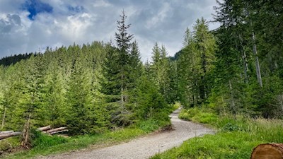 Anstieg Rotwandwiesen