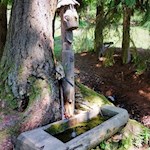 Kühle Erfrischung am Wegesrand