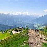 Während des Anstiegs zur Gitschhütte öffnen sich malerische Ausblicke