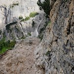L'escursione al lago Sorapis richiede un passo sicuro
