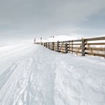 Durch den weichen Schnee zur Plosehütte