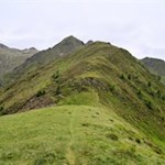 Zwischen der Eidechsspitze und der Hochgrubbachspitze erhebt sich der Steinspitz