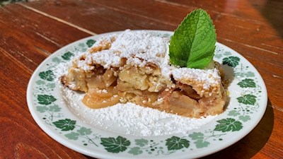 Der verführerische Apfelstrudel der Astnerbergalm