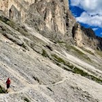 Am Fuße des Rosengarten