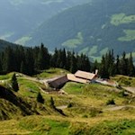 Blick auf die tiefer gelegene Kuhalm